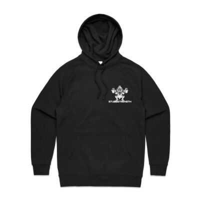 That dawg in me white text Womens Hood Thumbnail